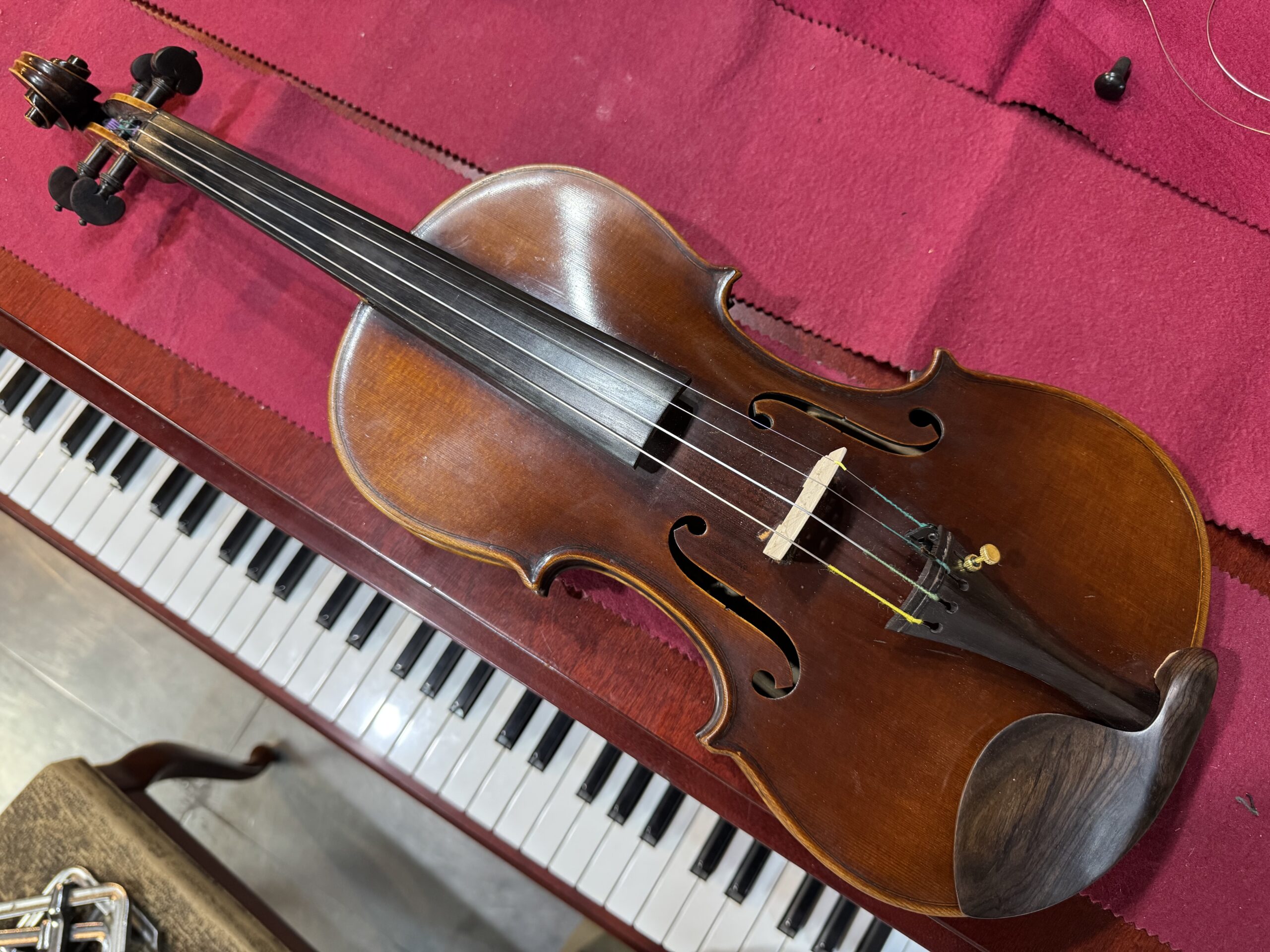 A Piano Tuner Making a Violin?