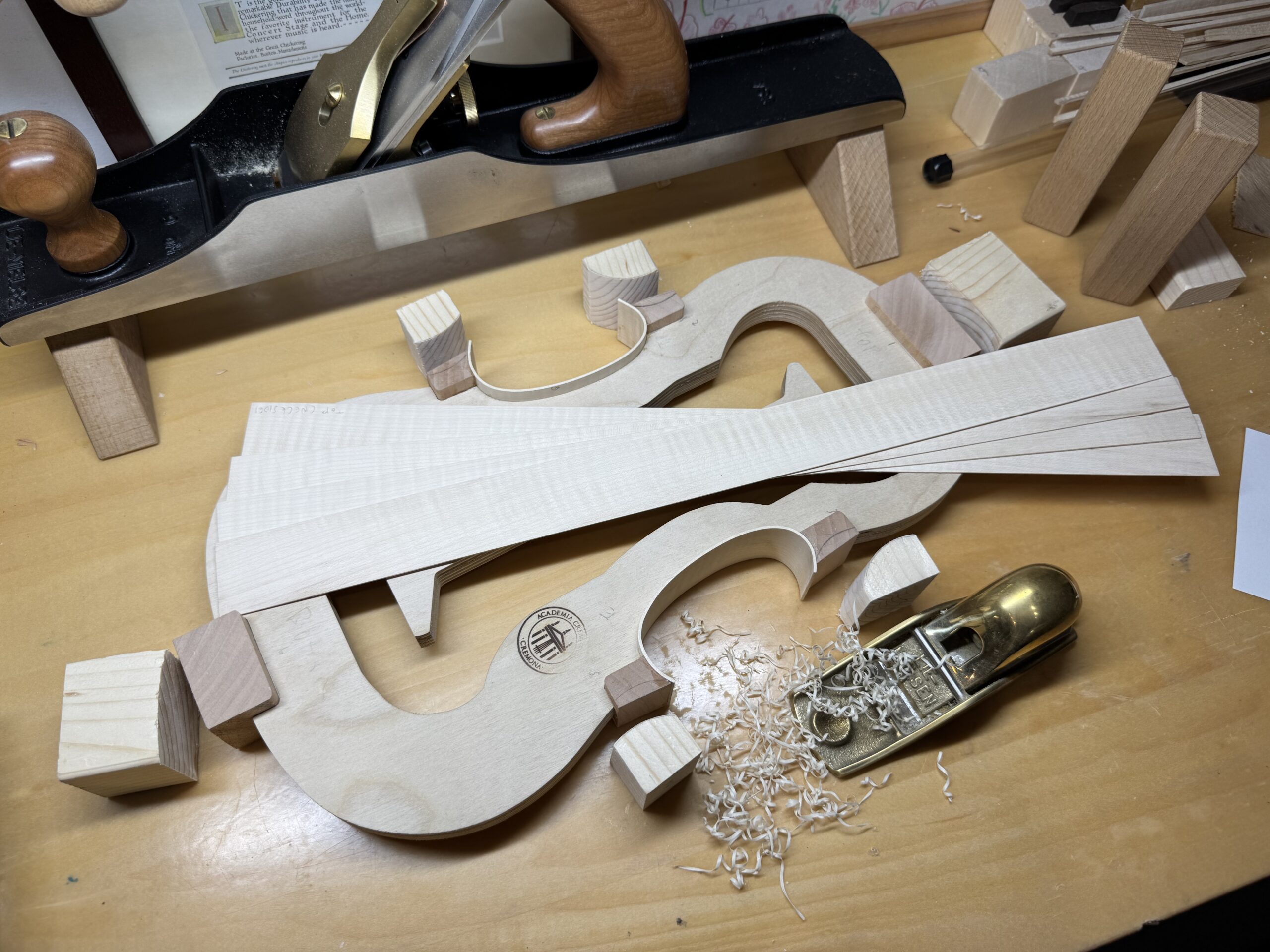 The C Bouts Trimmed and More Clamping Blocks